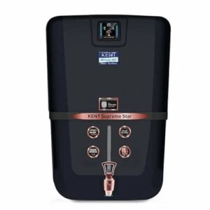 KENT Supreme Star Black | An Advanced RO Purifier with Digital Display